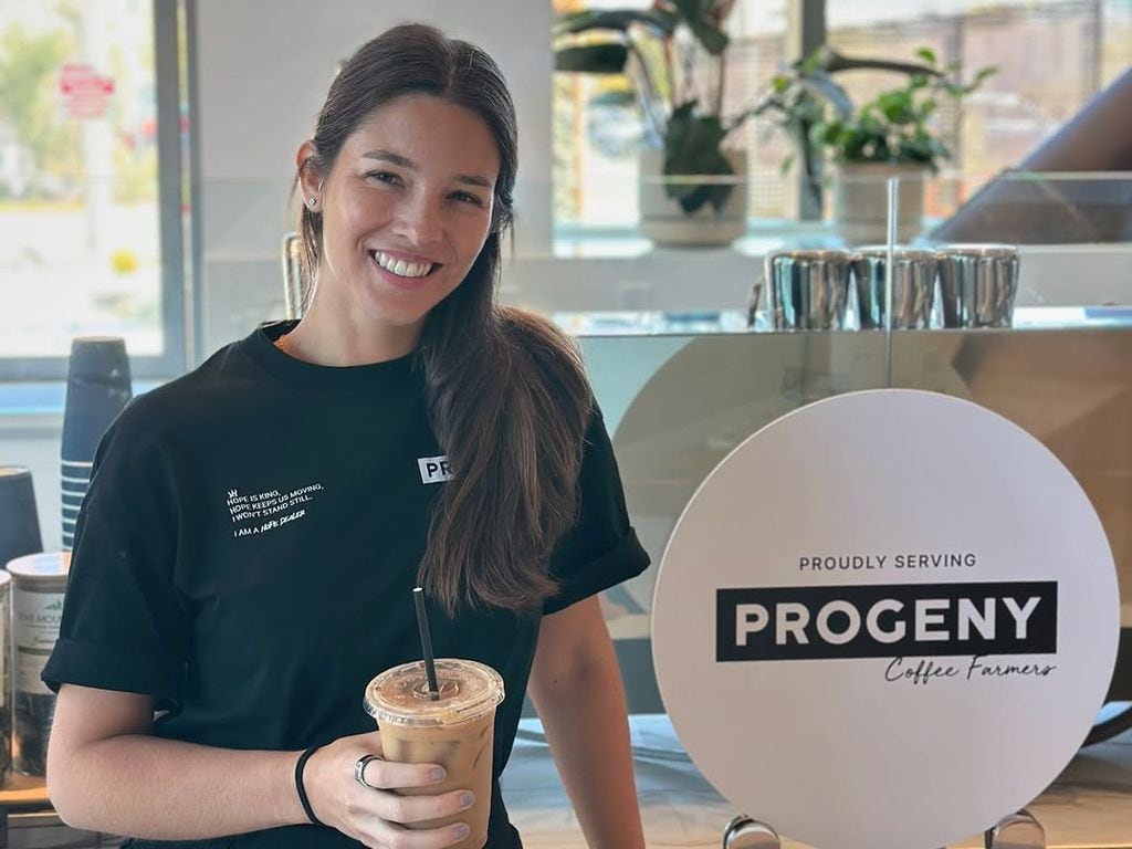 Maria Palacio, CEO y cofundadora de Progeny Coffee.