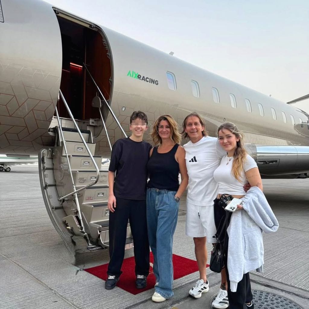 Michel Salgado celebra su 50 cumpleaños en Roma