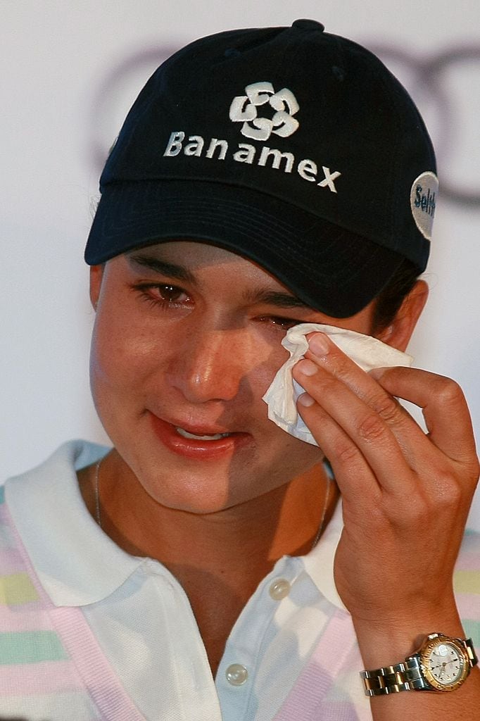 Lorena Ochoa se despidió del golf entre lágrimas en abril de 2010