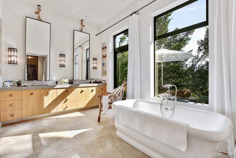 La casa de Robert Redford en Santa Helena, California
