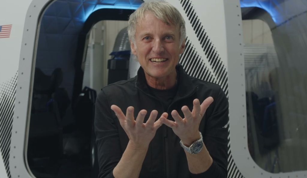 Jesus Calleja en su visita espacial