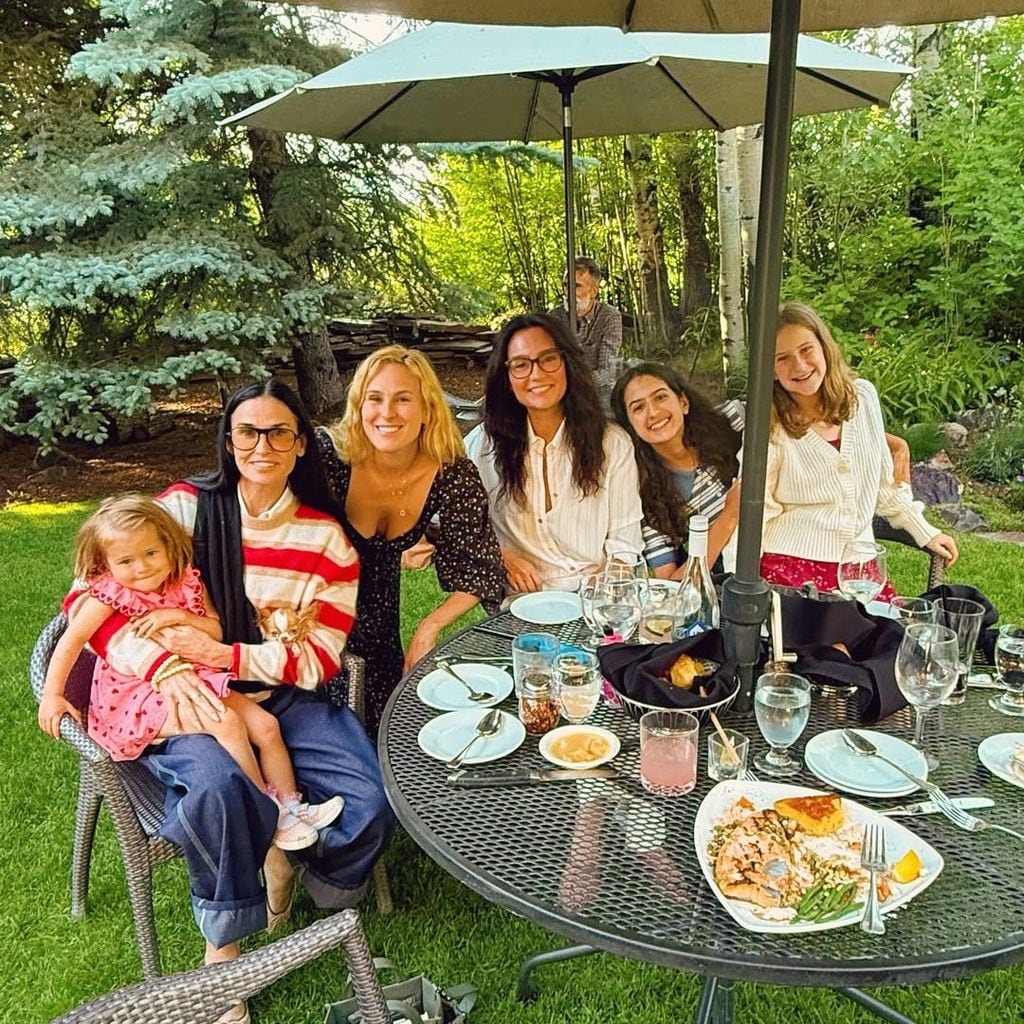 La exesposa y la esposa de Bruces Willis.