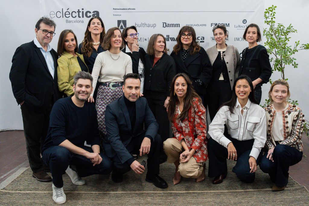 Interioristas, personajes y las dos fundadoras de Ecléctica, la muestra de interiorismo que tiene lugar en el Círculo Ecuestre de Barcelona