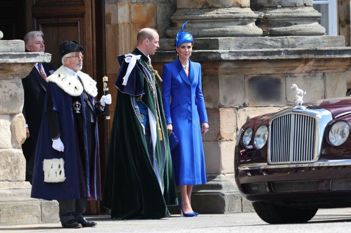 Los príncipes de Gales han sido los únicos que han acompañado a los Reyes en Escocia