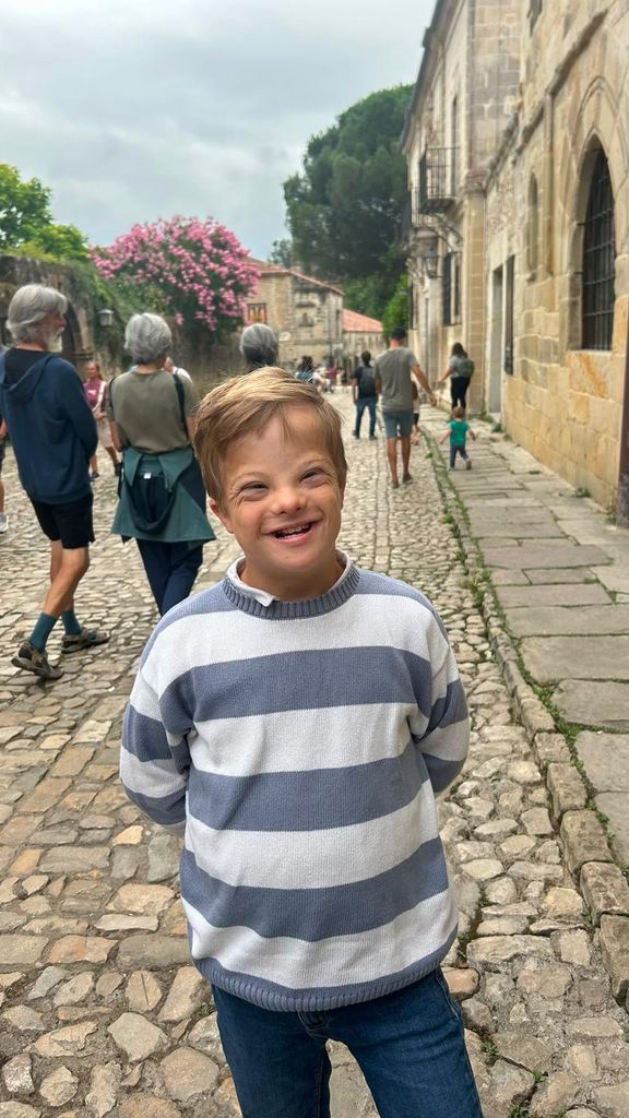 José María Muniesa Robles, niño con síndrome de Down