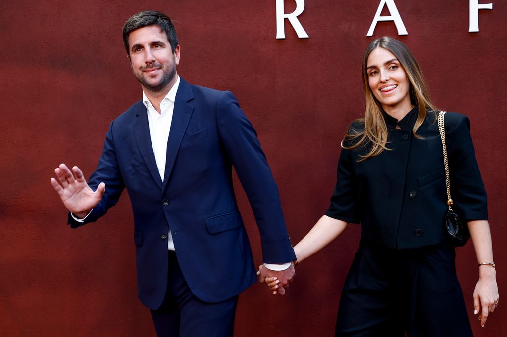 Enrique Riquelme y Malen Guiradoen la presentación del documental 'Rafa' en mayo de 2026
