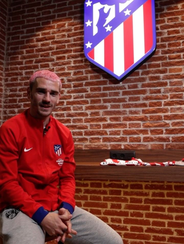 El momento en el que Griezmann grabó un vídeo para Marron