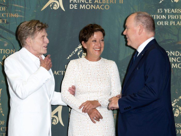 Alberto de Mónaco: anfitrión de Robert Redford y su mujer en una noche por el medioambiente