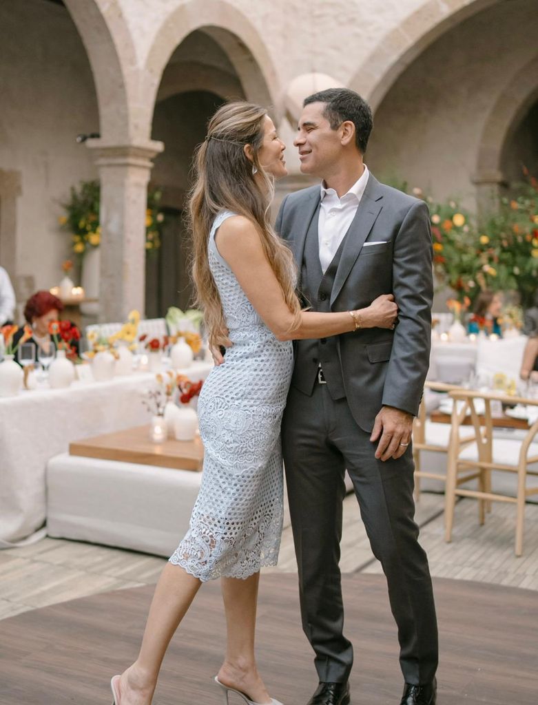 Jaydy Michel con Rafa Márquez en su fiesta sorpresa de cumpleaños