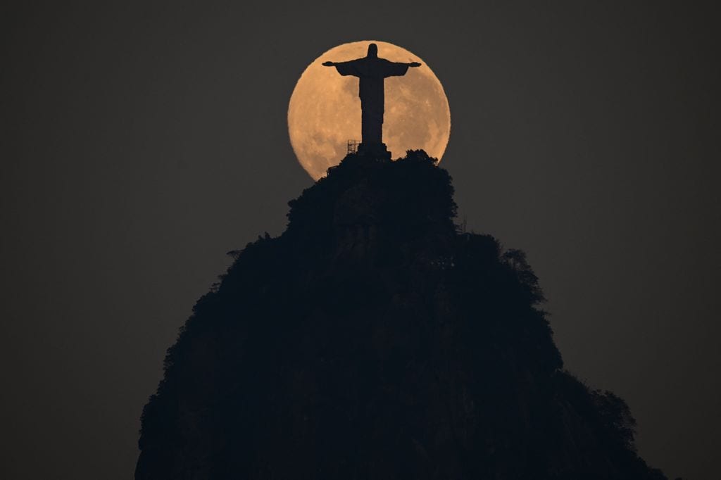 El Cristo de Río de Janeiro, en Brasil 