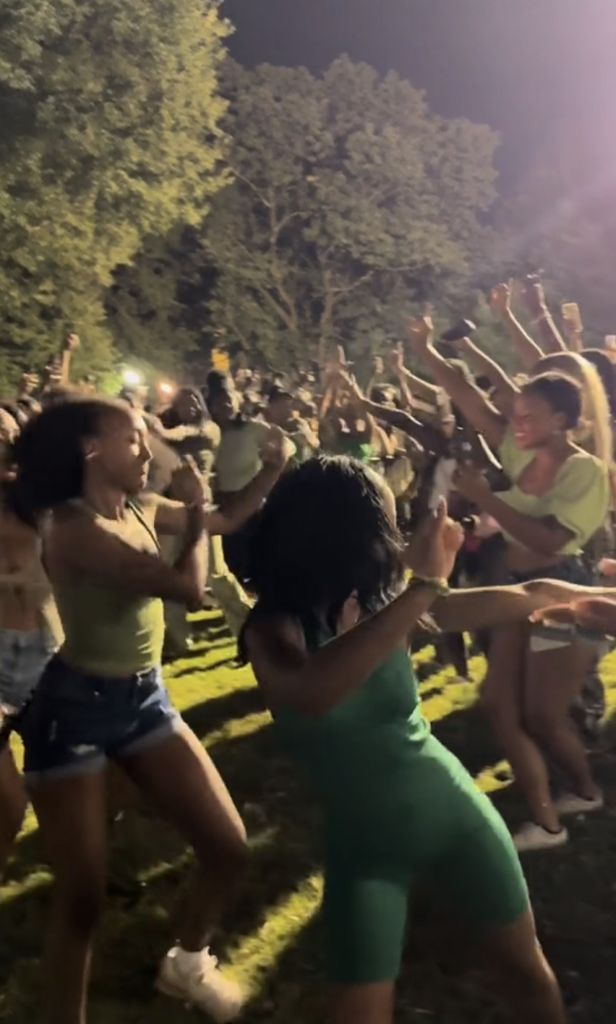El baile de Zahara Jolie al comienzo de su segundo año de Universidad