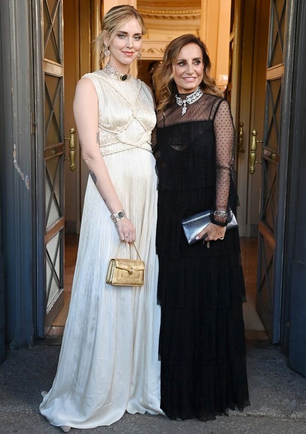 Lucia Silvestri y Chiara Ferragni