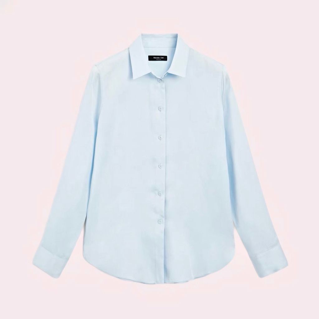 Camisa azul de Massimo Dutti