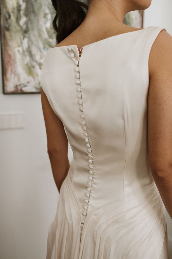 Novia viral con vestido de Sole Alonso