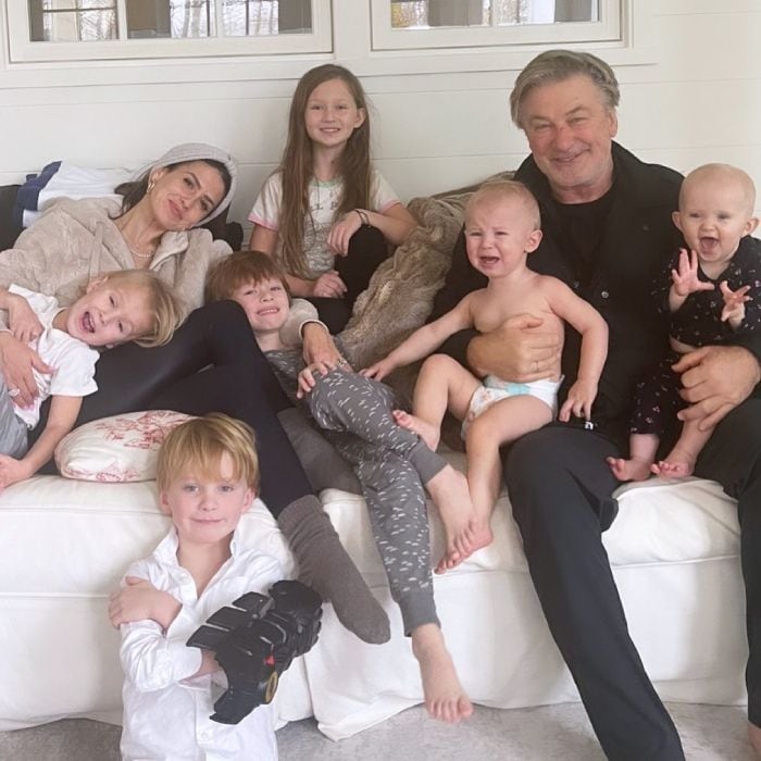 Hilaria y Alec Baldwin se convertirán en padres por séptima vez
