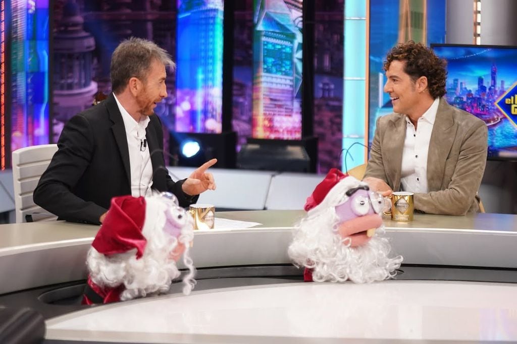 David Bisbal inaugura la navidad en el Hormiguero