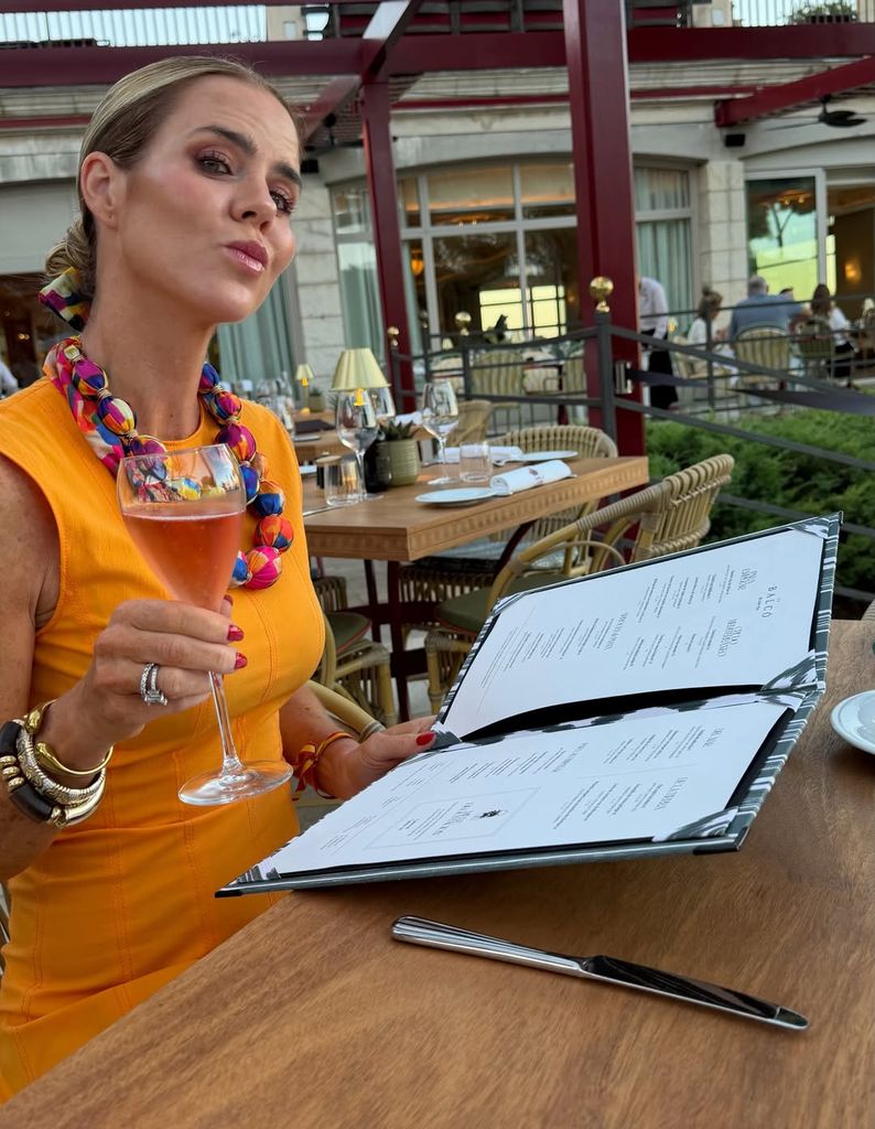 Amelia Bono en una escapada a Palma de Mallorca, 2026.