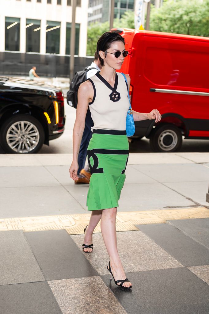 Gracie Abrams en Midtown de Nueva York. 