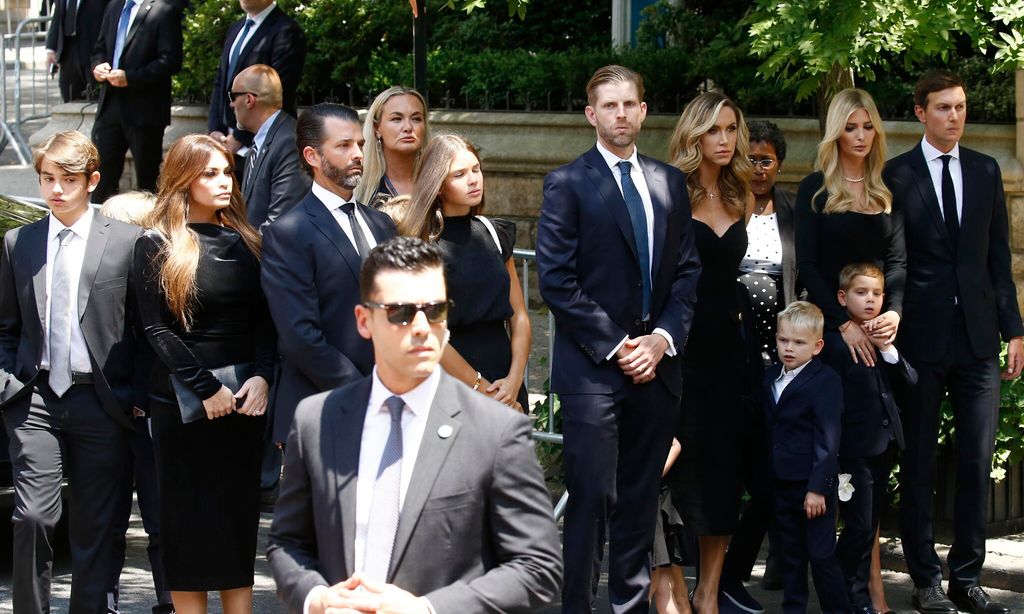 funeral de ivana trump