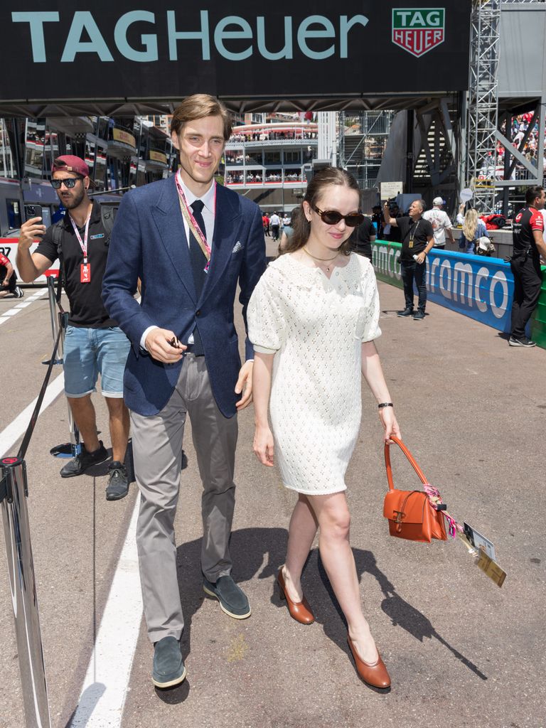 Ben Sylvester Strautmann y Alexandra de Hanover 