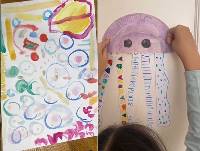 Anne Igartiburu: cumpleaños con obras de arte de sus hijos y nuevo reto profesional