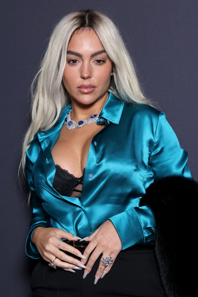 Georgina Rodríguez en una fiesta en Cannes