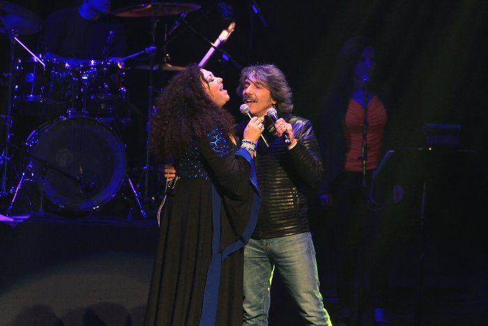 Amanda Miguel y Diego Verdaguer