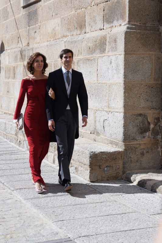 Guillermo Comenge y su madre