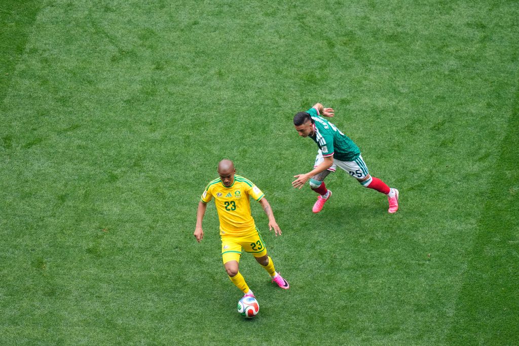 Jayden Adams, en el partido contra México, durante el Mundial 2026