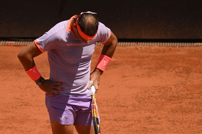 Rafa Nadal en Roma
