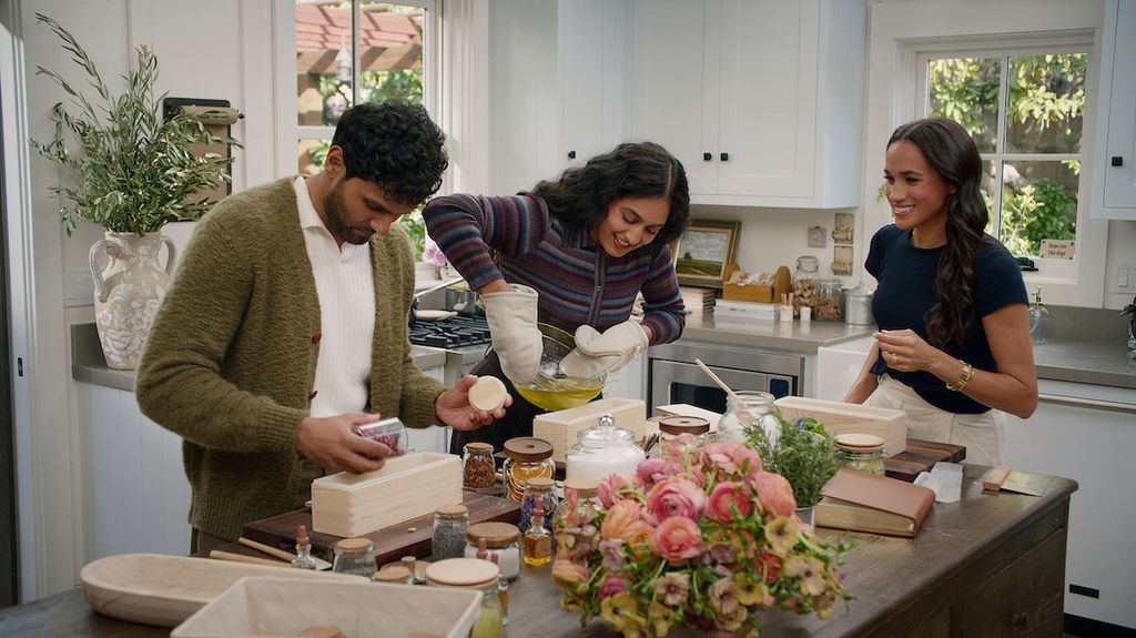 Jay Shetty, Radhi Devlukia y Meghan Markle
