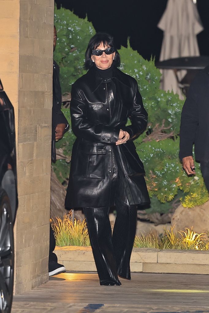 Kris Jenner acompañó a su hija Kim en su cena con Lewis y su madre.
