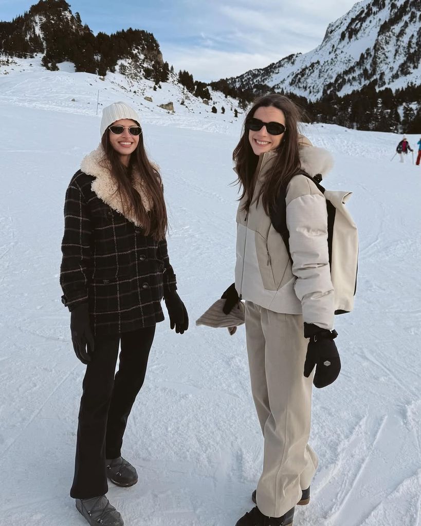 Marta Oria y Sandra Gago en Baqueira.