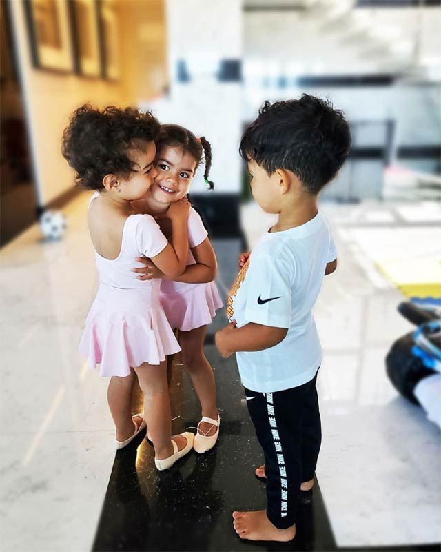 ¡Siguen sus pasos! La emoción de Georgina Rodríguez en la primera clase de ballet de sus niñas