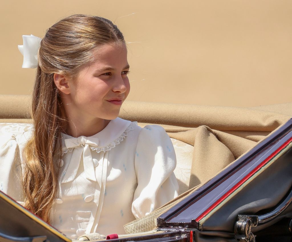 La princesa Charlotte, durante el Trooping The Colour 2026