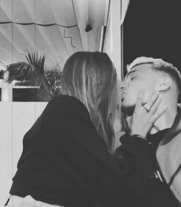 Alex Gallar y su pareja Raquel