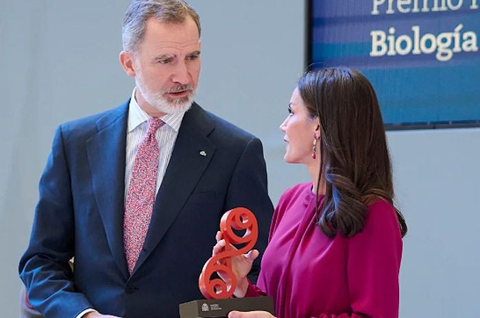 Los reyes Felipe y Letizia