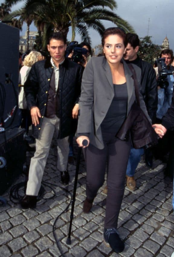 Rocío Carrasco y Antonio David Flores