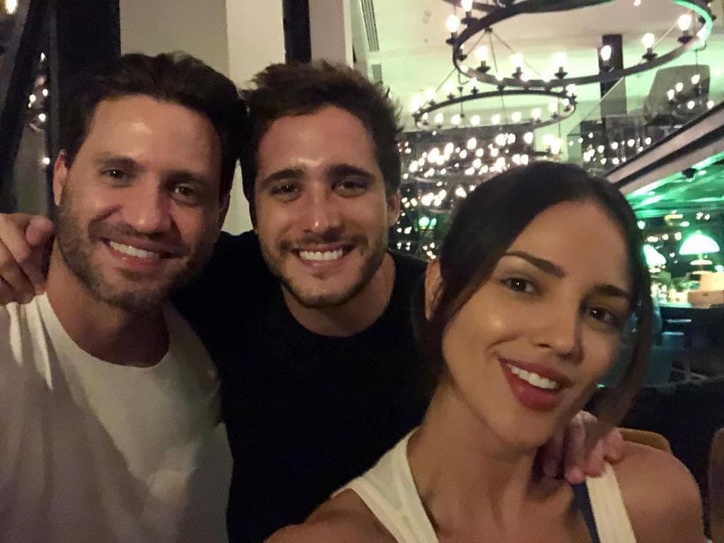 Eiza González dijo que conoce a Diego desde hace años y desestimó los rumores sobre un supuesto coqueteo.