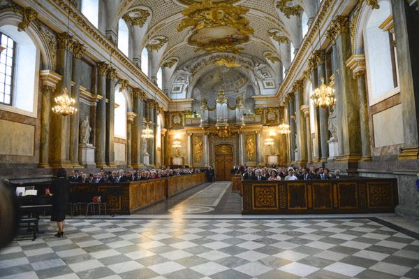 La Capilla Real del Palacio de Estolcomo será el escenario en el que el príncipe sueco y Sofía Hellqvist se den el "sí, quiero"
