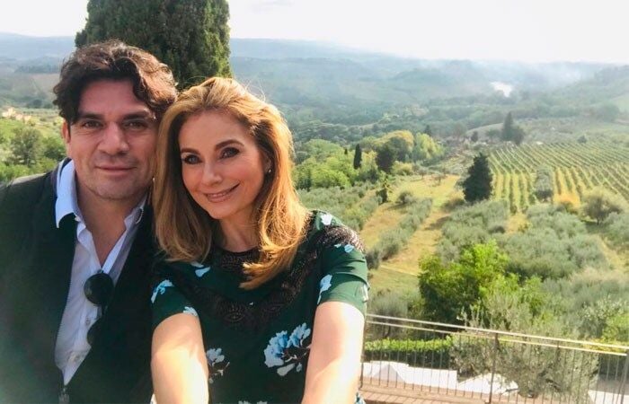 Jorge Salinas y Elizabeth Álvarez