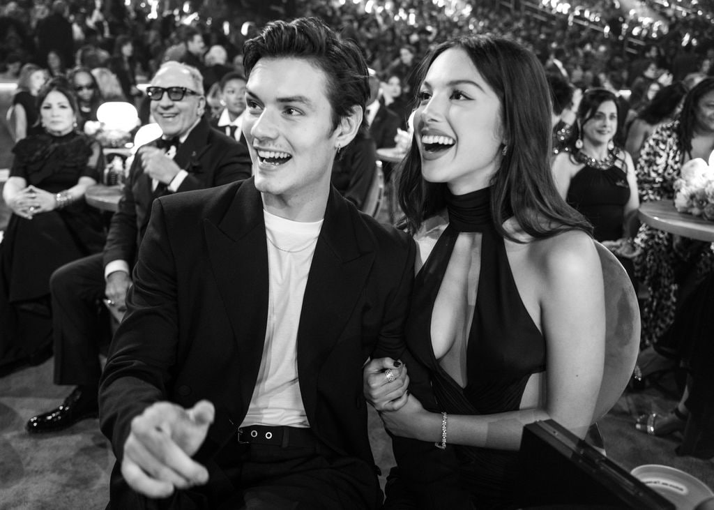 La pareja en la 67.ª entrega anual de los Premios GRAMMY