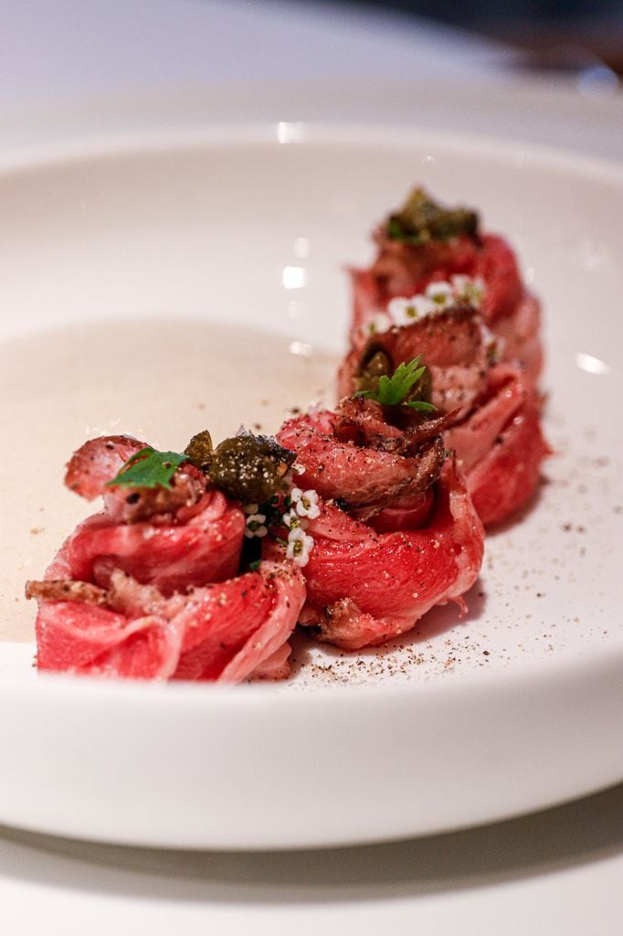 Porco Tonnato del restaurante Atrio