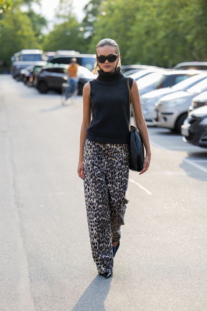 Street Style estampado leopardo