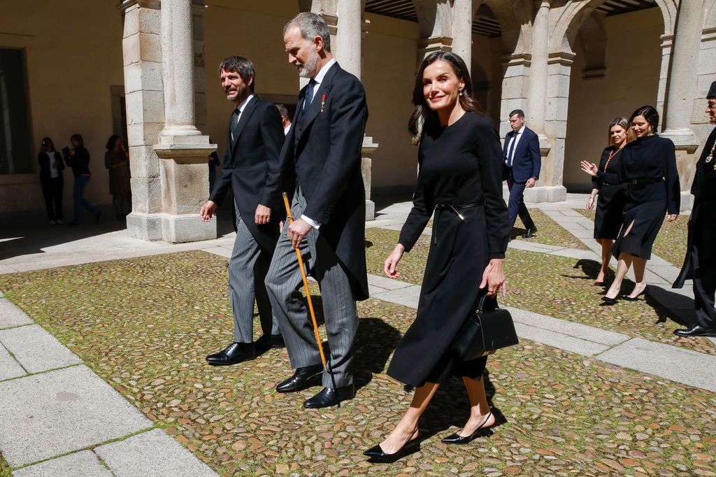 LOS REYES PRESIDEN LOS PREMIOS MIGUEL DE CERVANTES 2025 a Alvaro Pombo