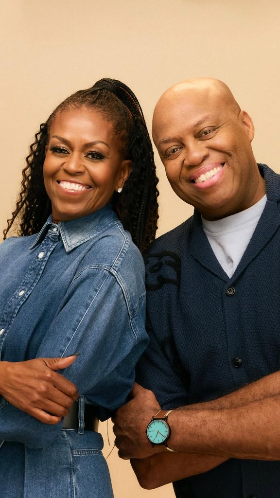 Michelle Obama y su hermano, Craig Robinson