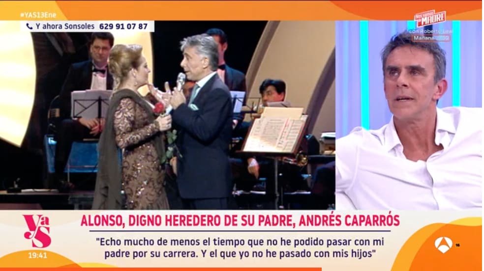 Alonso Caparros en Y ahora Sonsoles