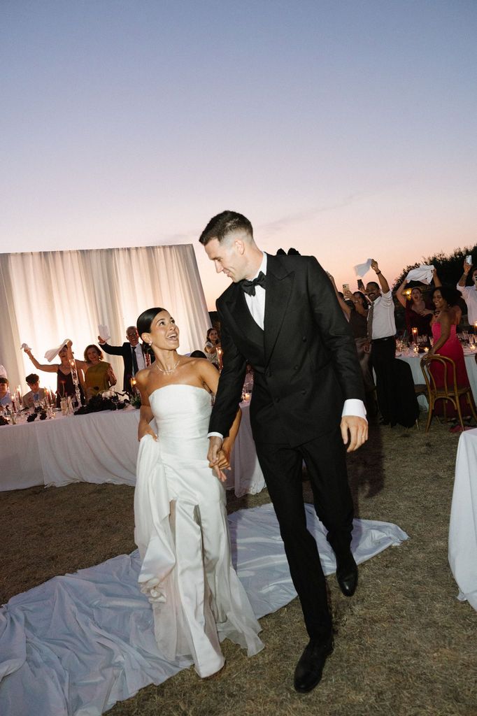 La boda del basquetbolista Xabi López y Carlota