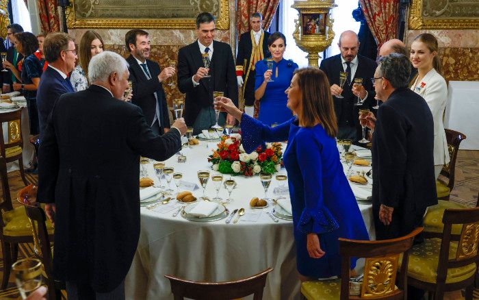 Almuerzo en el Palacio Real