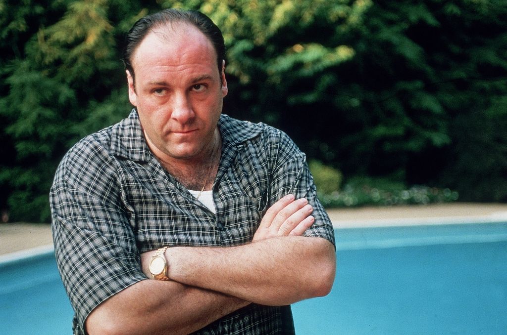 Tony Soprano es un capo de l mafia pero... también un padre